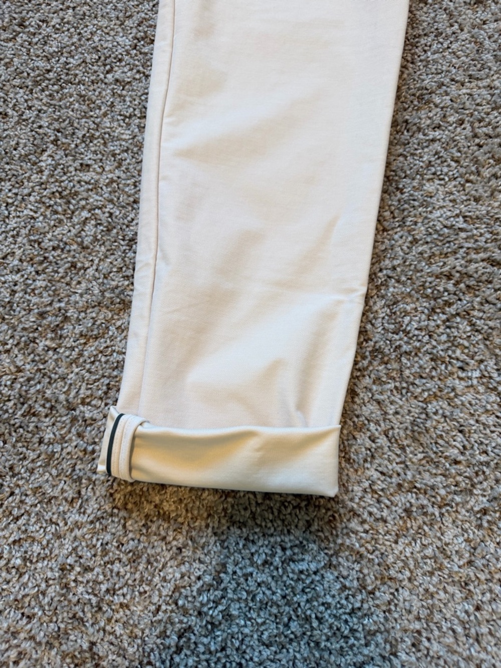 lululemon athletica Slim ABC Pant - White Opal (Cream) - Picture 9 of 11